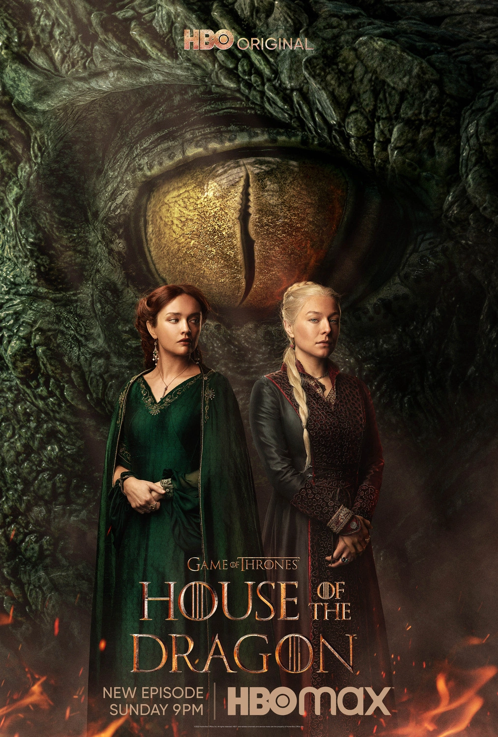 House of the Dragon promotional poster in the supplied artwork