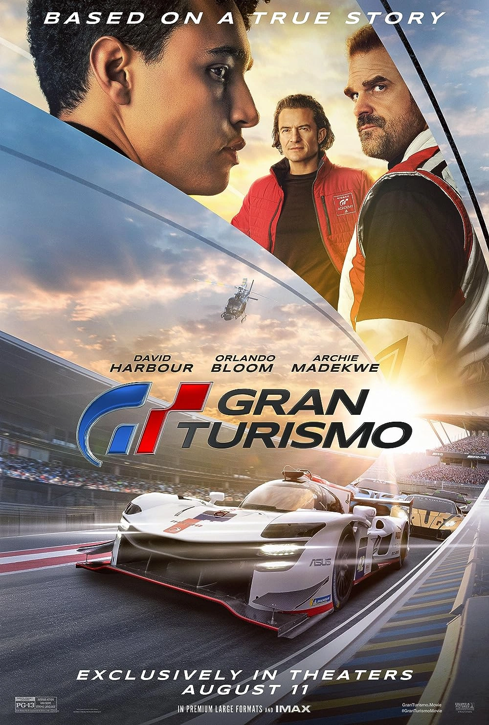 Gran Turismo promotional poster in the supplied artwork