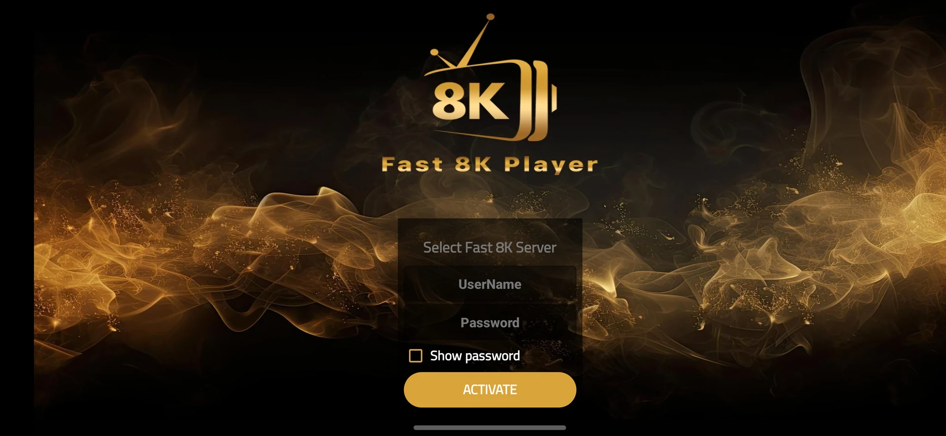 Fast 8K Player supplied player screenshot